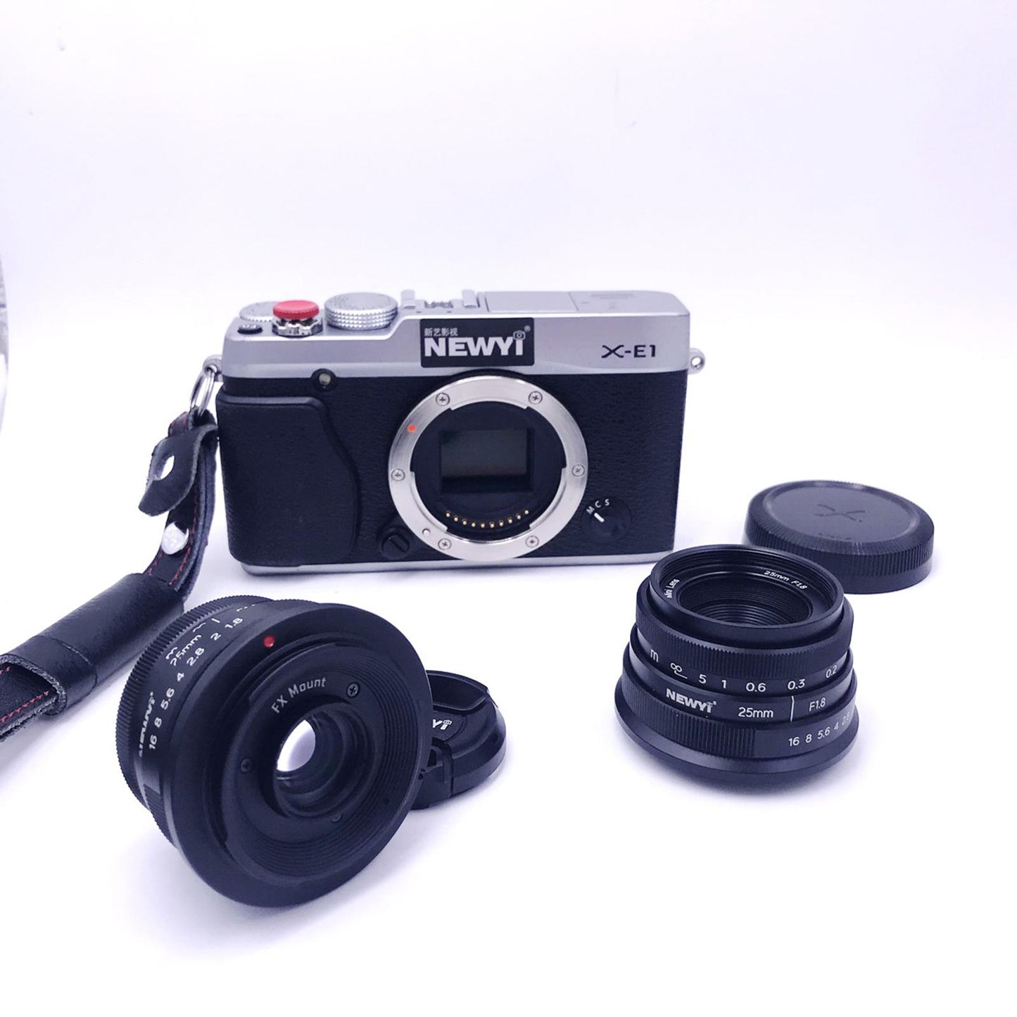 25mm F1.8 Manual Focus Fixed Lens Micro Wide Angle Lens Portable FX