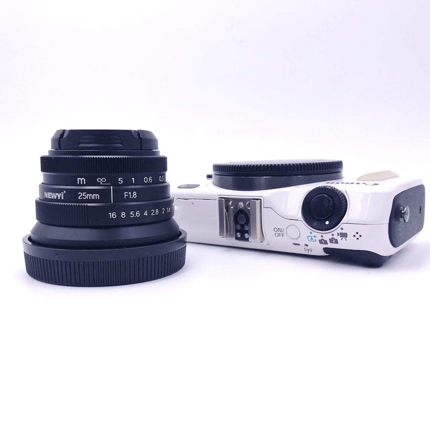 25mm F1.8 Manual Focus Fixed Lens Micro Wide Angle Lens Portable EOS M
