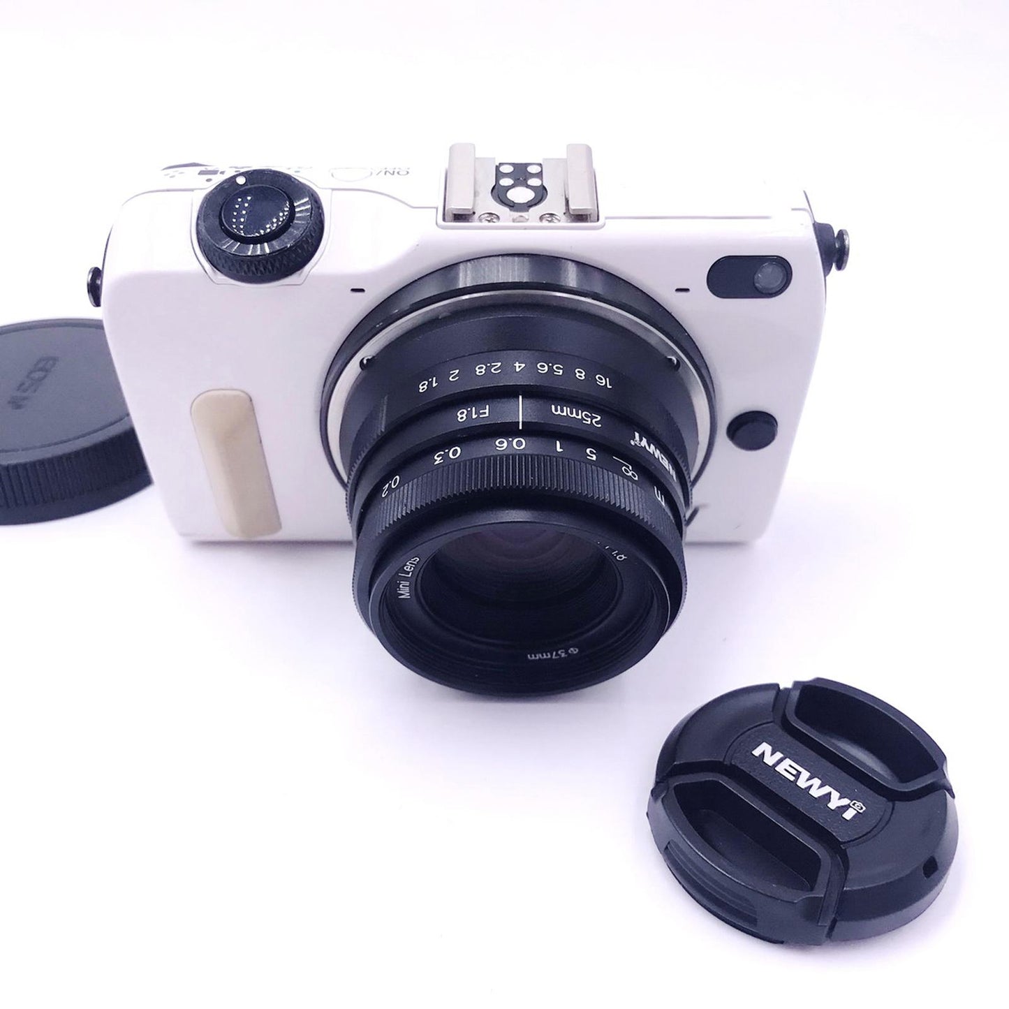 25mm F1.8 Manual Focus Fixed Lens Micro Wide Angle Lens Portable EOS M