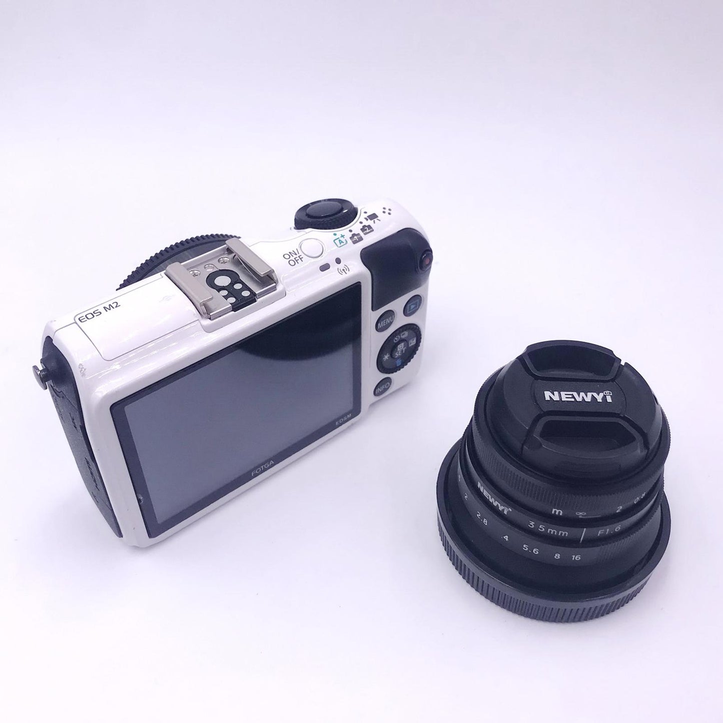 35mm f/1.6 APS-C Manual Fixed Camera Lens for Canon EOS M M2 M5 M6 M100
