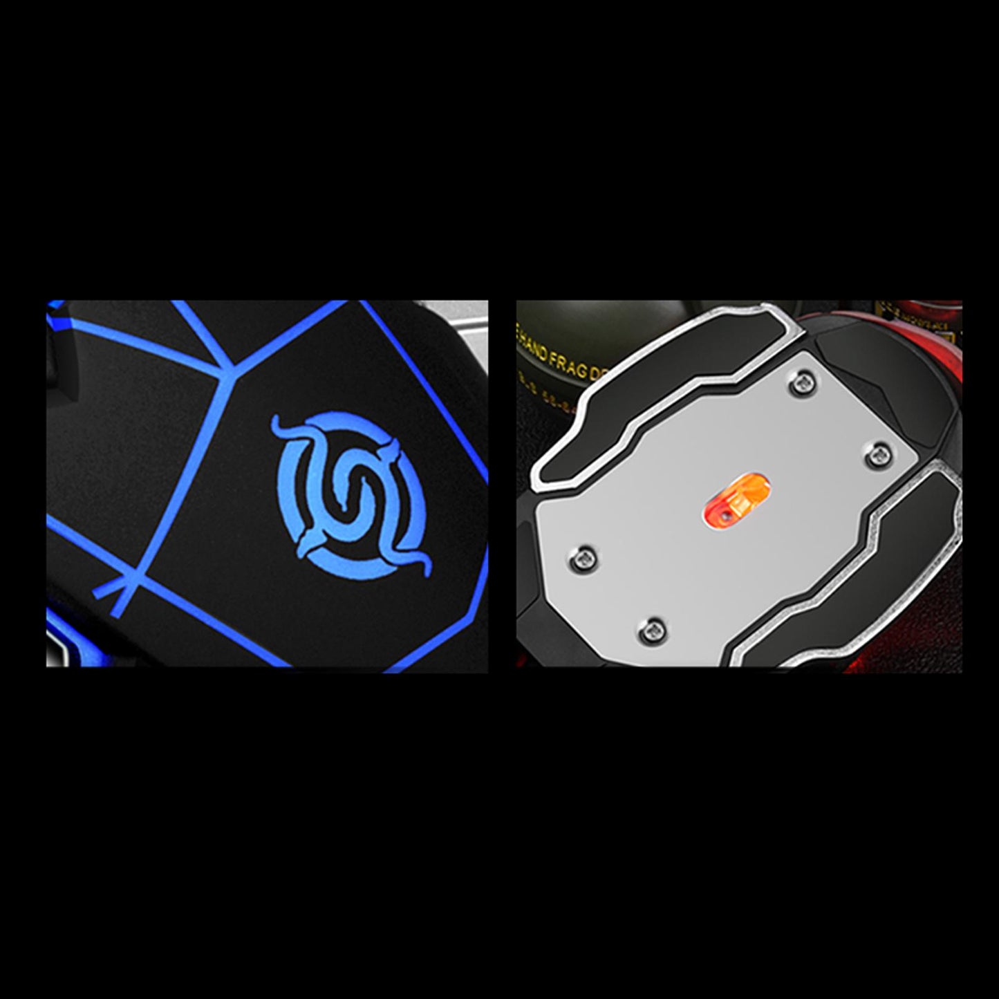 Wired Gaming Mouse for Computer Desktop Laptop PC Universal black spider