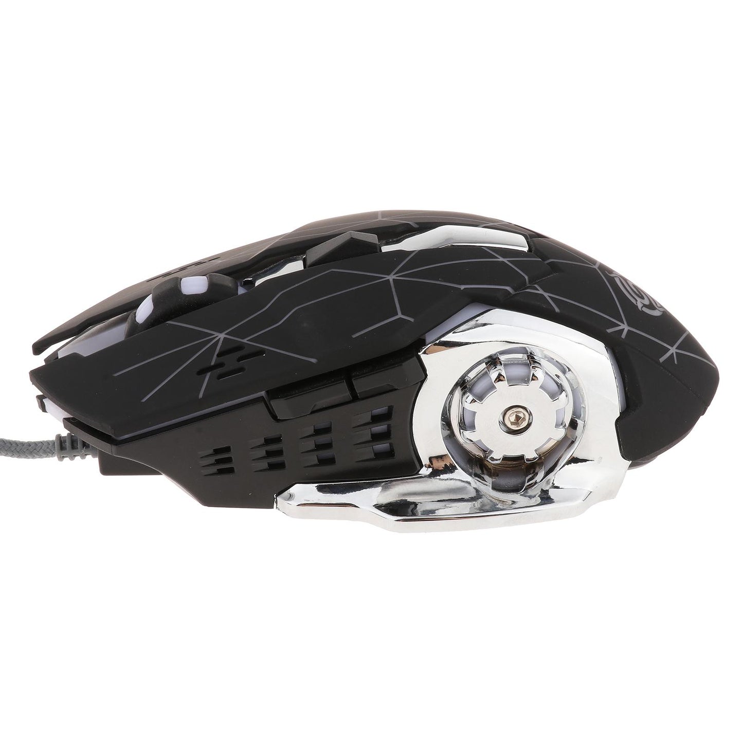 Wired Gaming Mouse for Computer Desktop Laptop PC Universal black spider