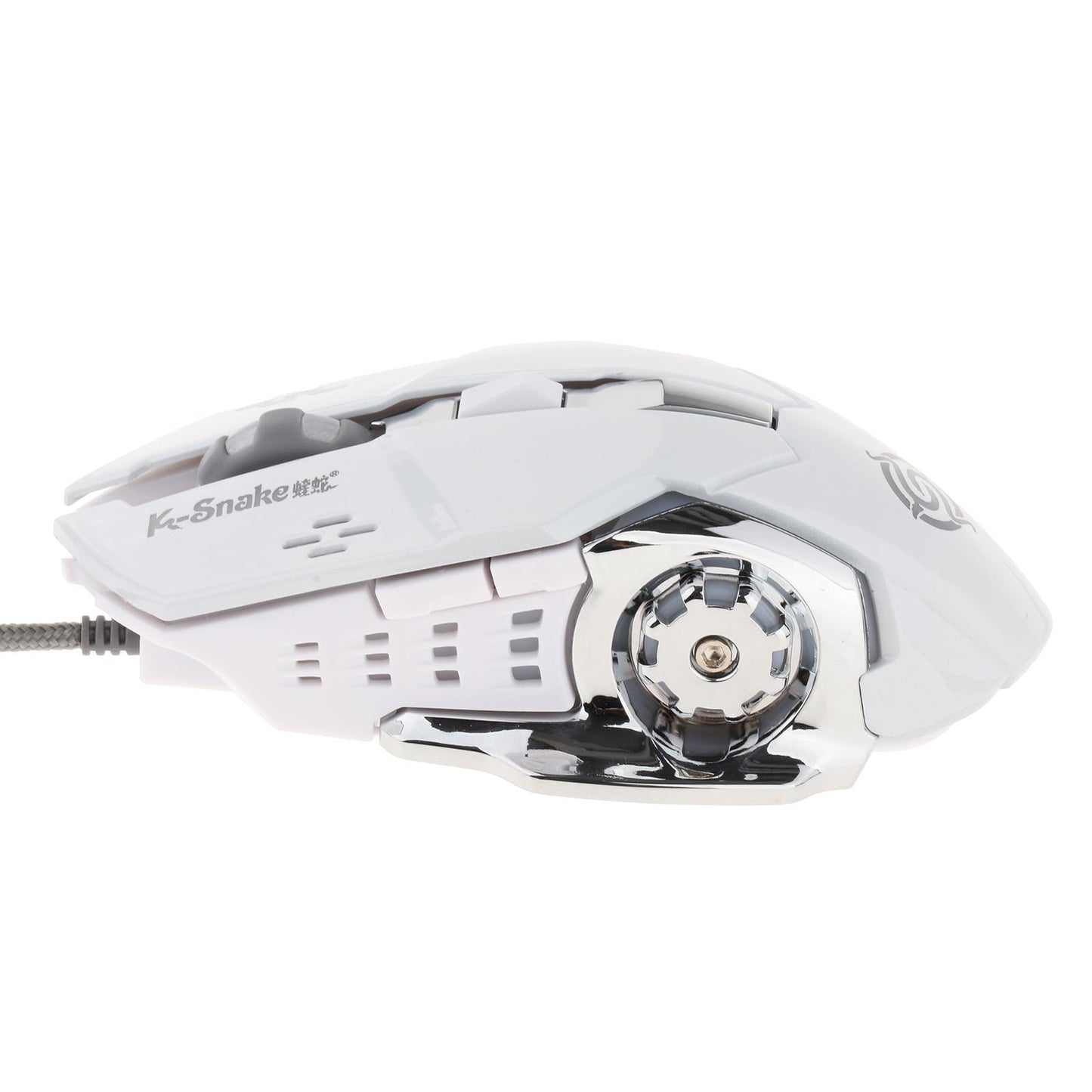 Wired Gaming Mouse for Computer Desktop Laptop PC Universal white