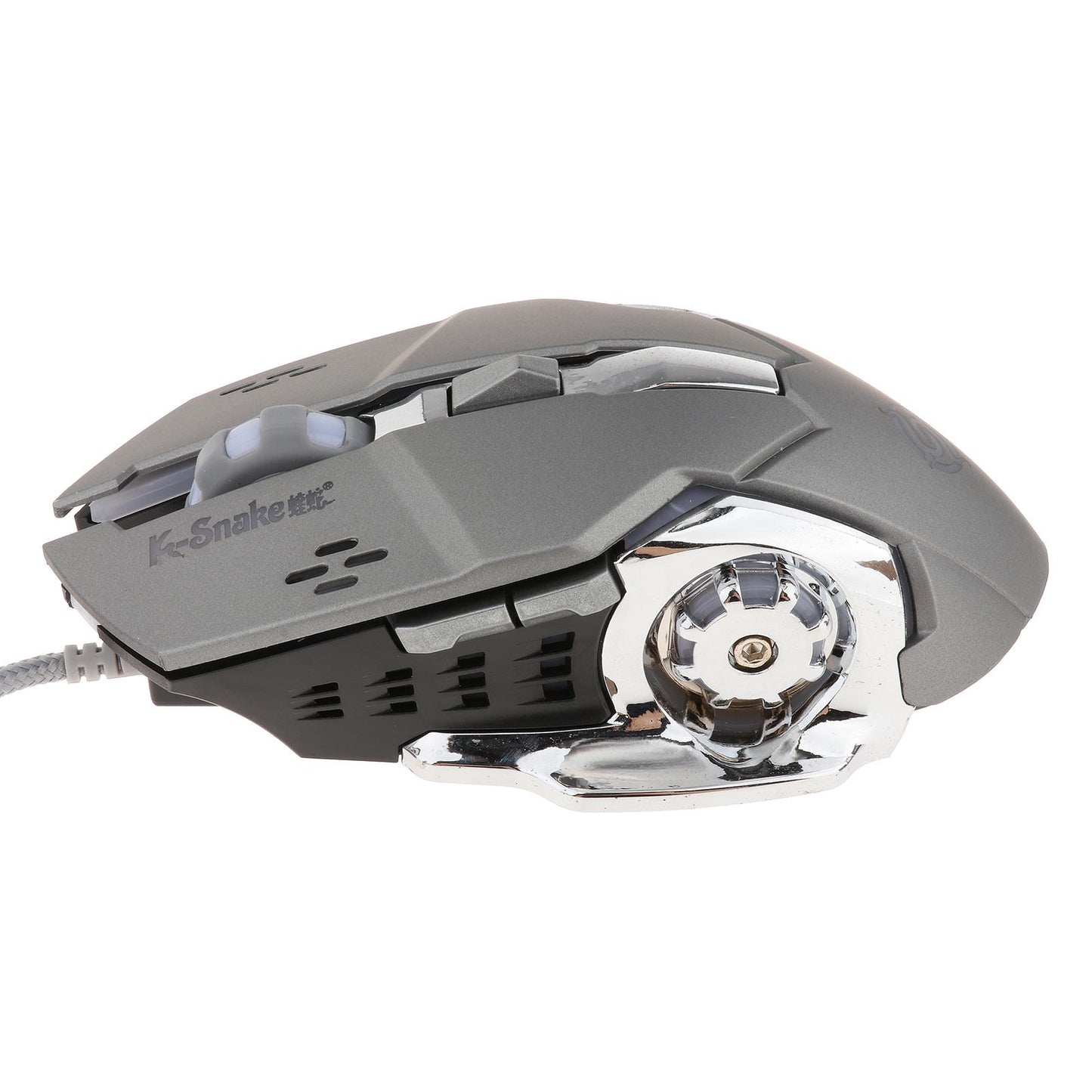Wired Gaming Mouse for Computer Desktop Laptop PC Universal gray