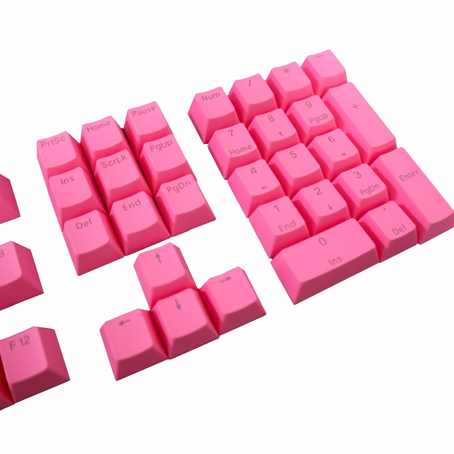 DIY PBT Key Caps Cover Kit for Cherry Mechanical Keyboard 42 Keycaps Pink