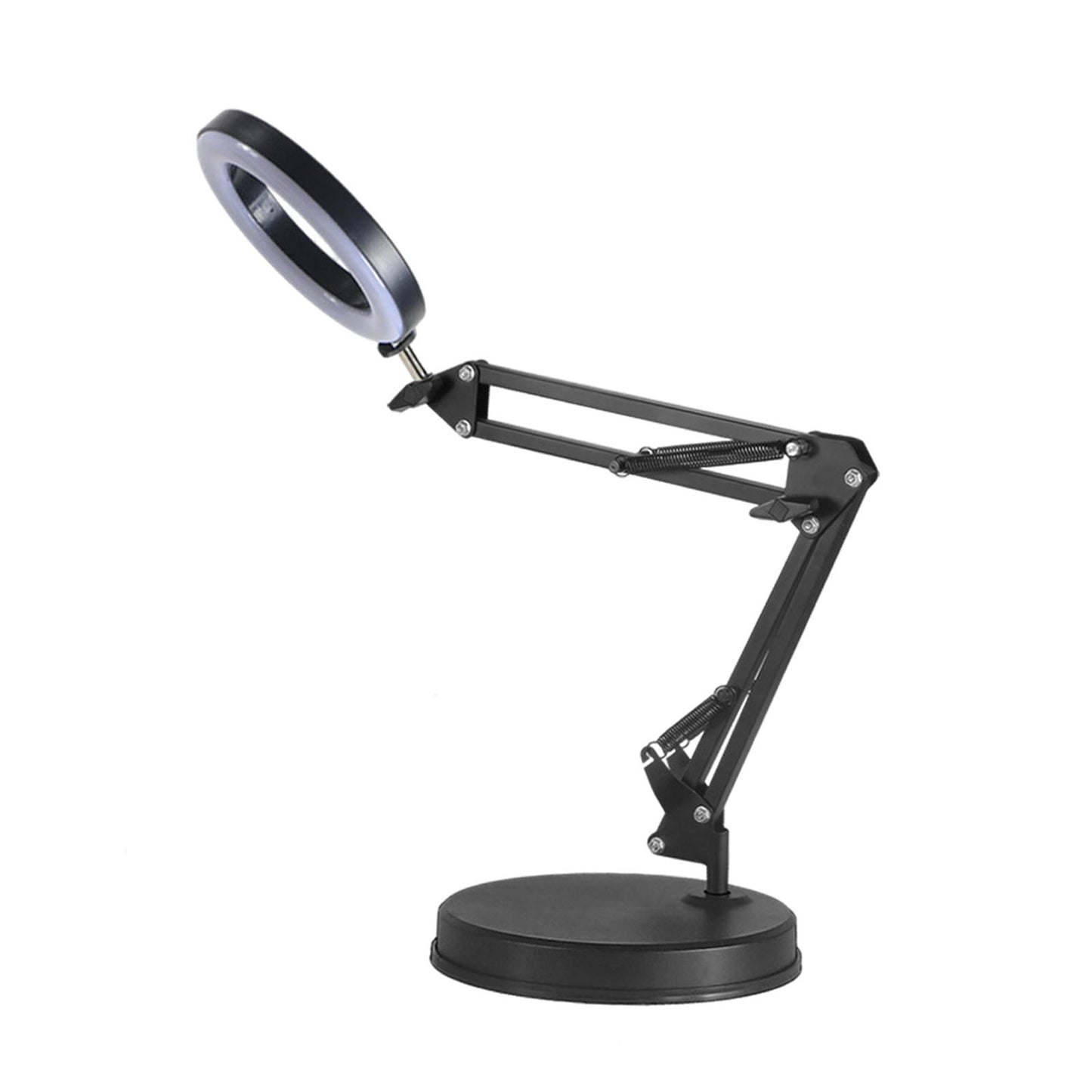 Adjustable Phone Holder for Live Stream Makeup Live Broadcast Webcam Set D