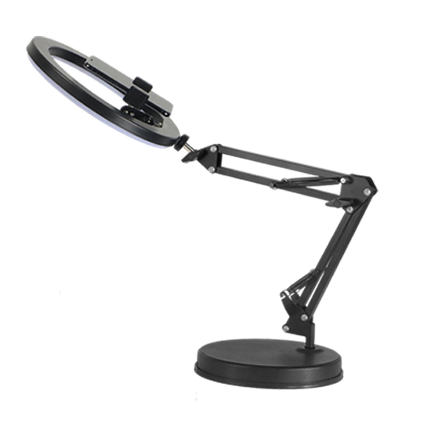 Adjustable Phone Holder for Live Stream Makeup Live Broadcast Webcam Set F