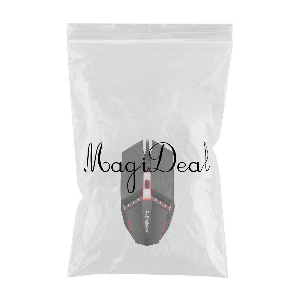 Programmable Wired Gaming Mouse for Computer Desktop Laptop PC 4 Buttons