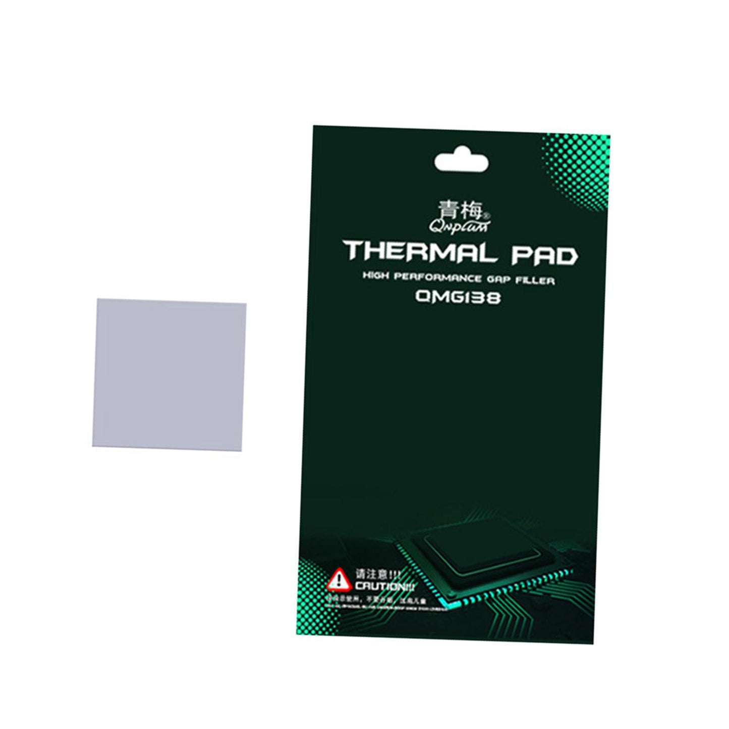 CPU Thermal Pad Thermal Pad Heat Resistant Memory Heat Sink 30x30x1.0mm