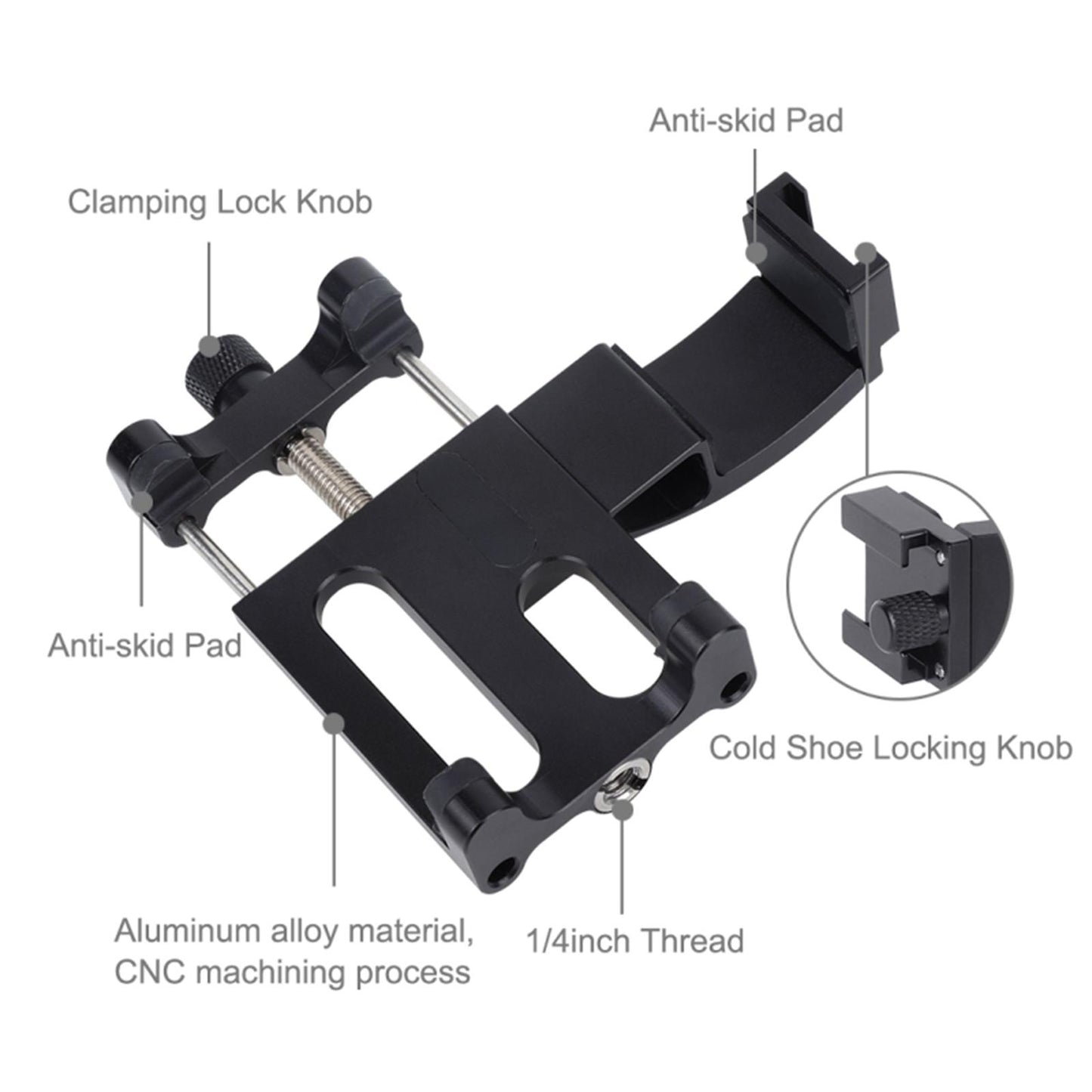 Aluminium Alloy Phone Holder Mount for DJI OSMO Pocket Accessories