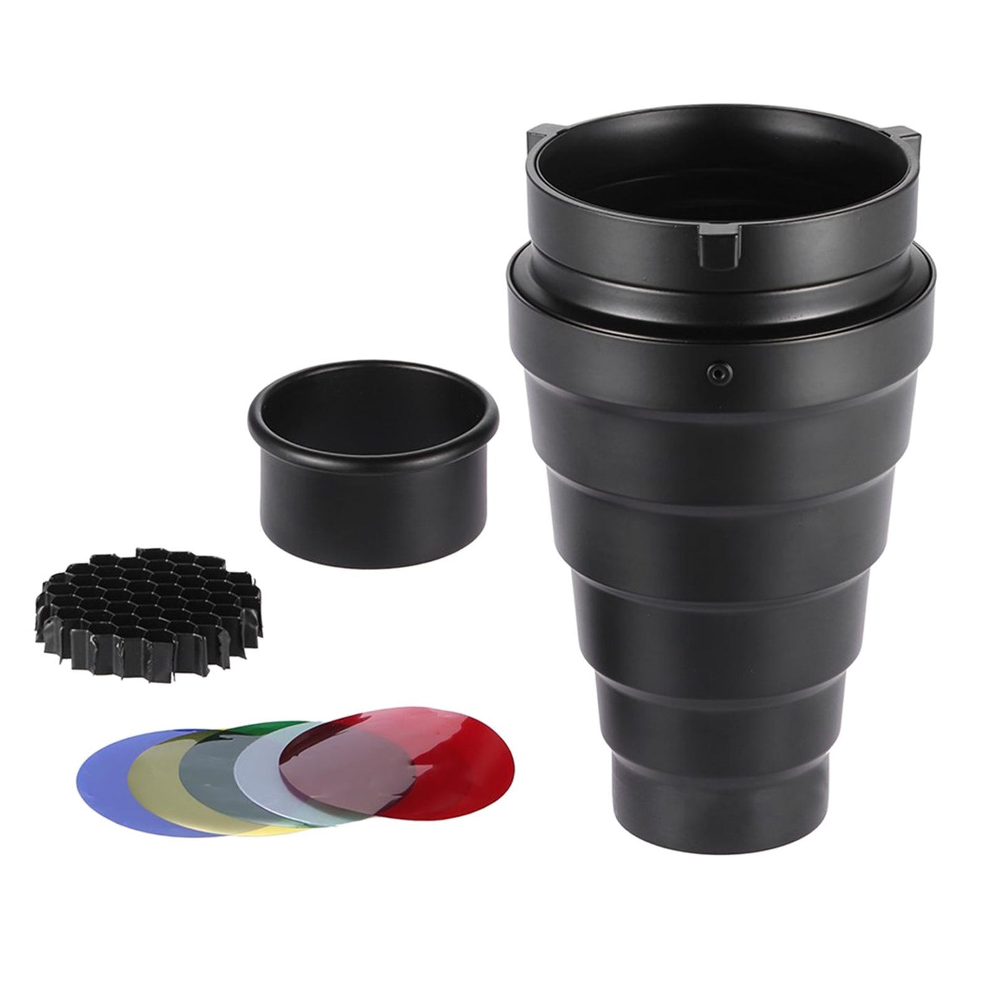 Aluminum Alloy Conical Snoot for Bowens Mount Flash Speedlite