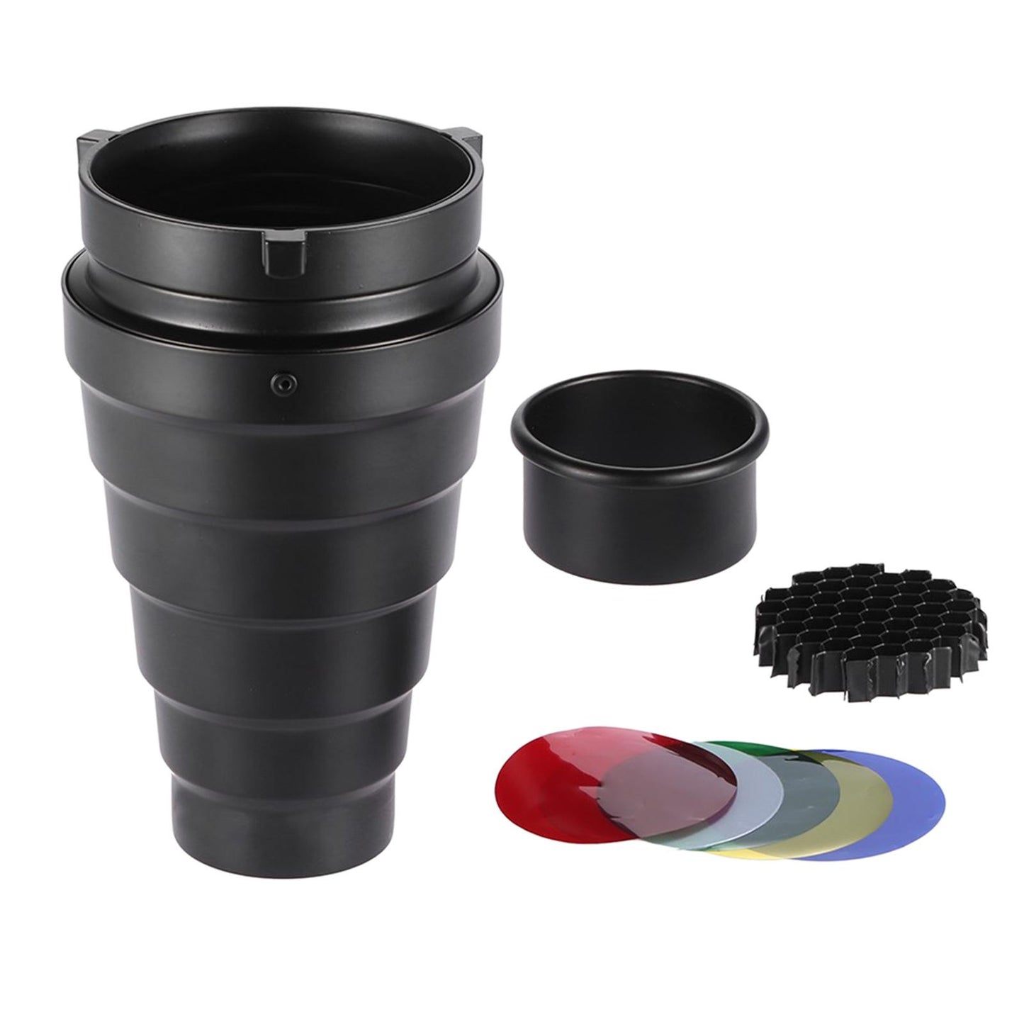 Aluminum Alloy Conical Snoot for Bowens Mount Flash Speedlite