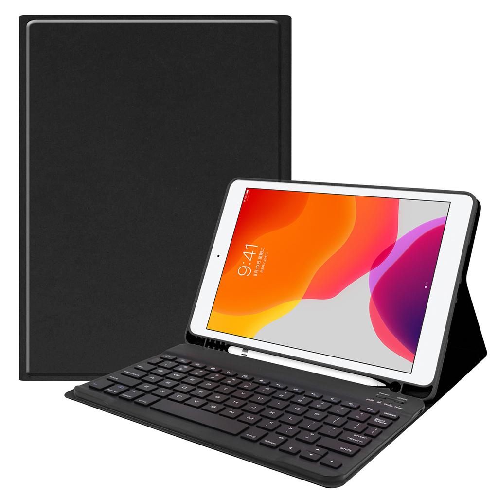 Keyboard Case for iPad 10.2 inch 7th 8th Generation 2019/2020+Pencil Holder