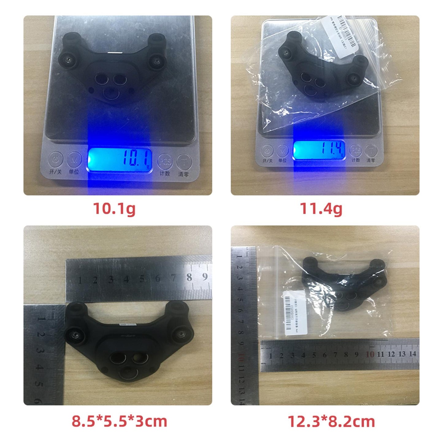 Replacement Vision Bracket Assembly Repair Part for FPV Combo Drone Black