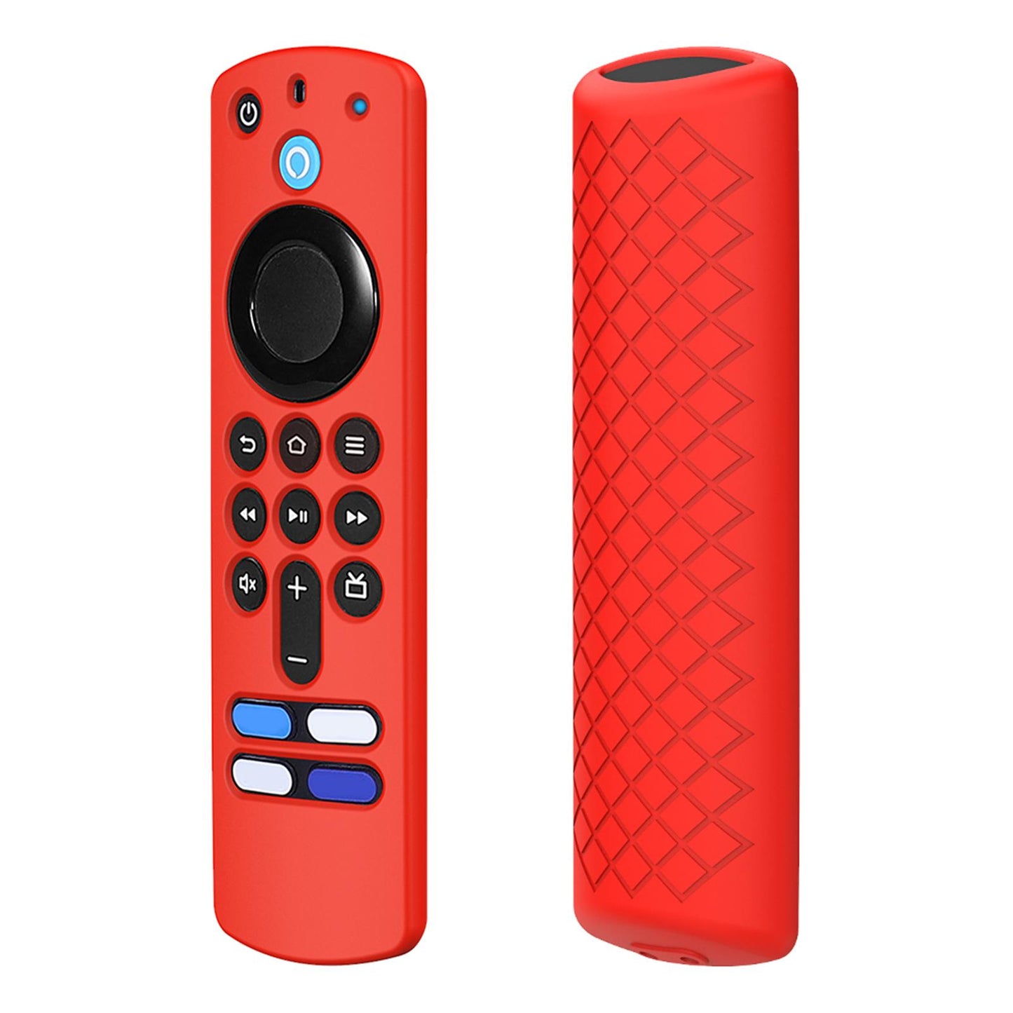 Remote Control Sleeve Cover Shell for ALEXA Voice Remote 3rd Gen red