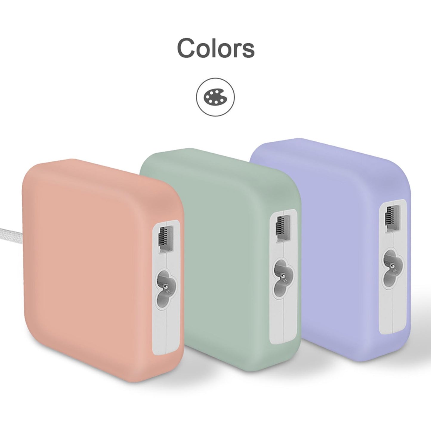 Silicone Case Shockproof Skin ForMacbook 2021 143W Protective Cover Pink