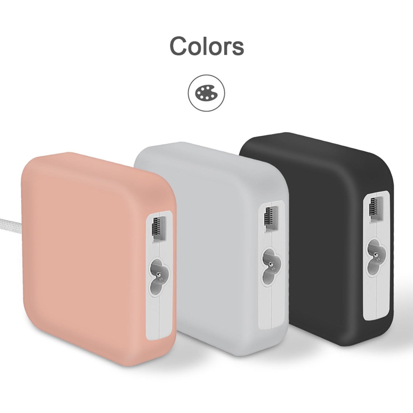 Silicone Case Shockproof Skin ForMacbook 2021 143W Protective Cover Gray