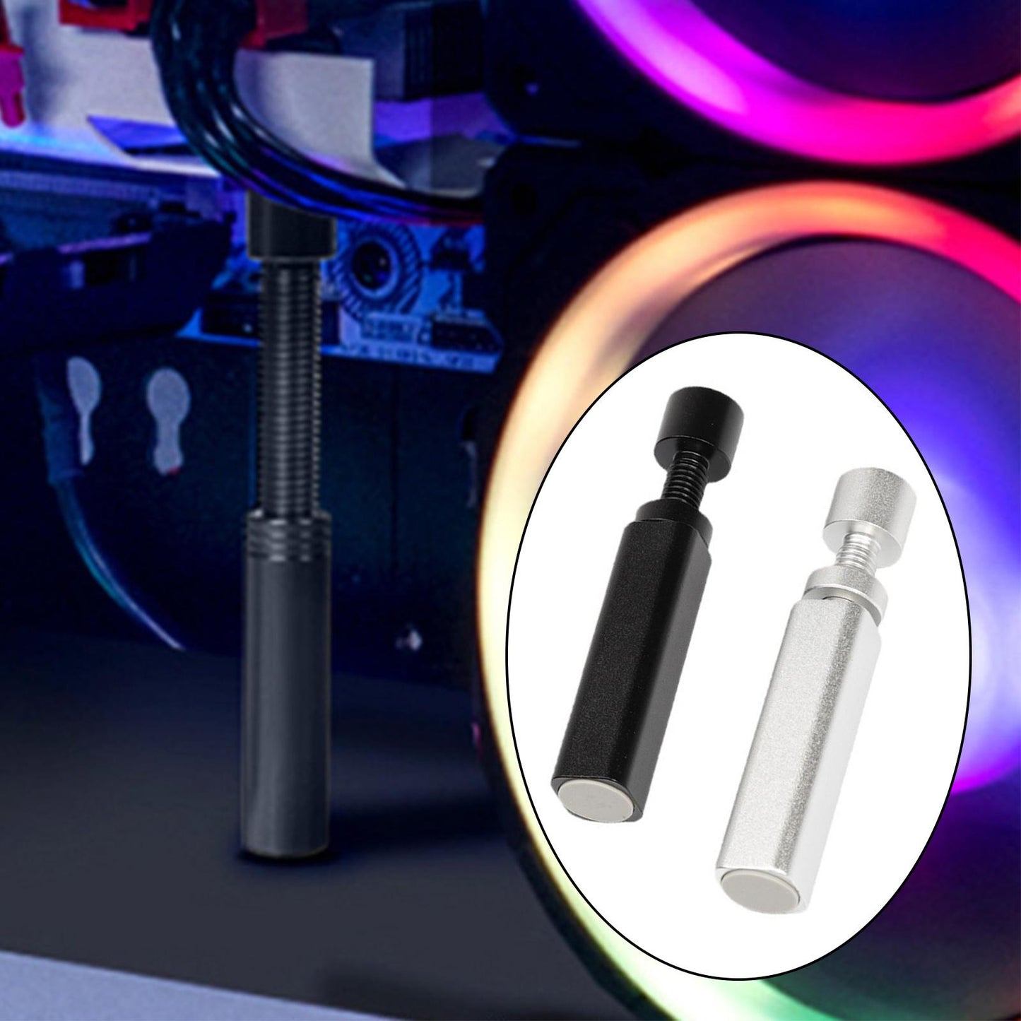 Adjustable Graphics Card GPU Brace Support Video Card Sag Holder Black