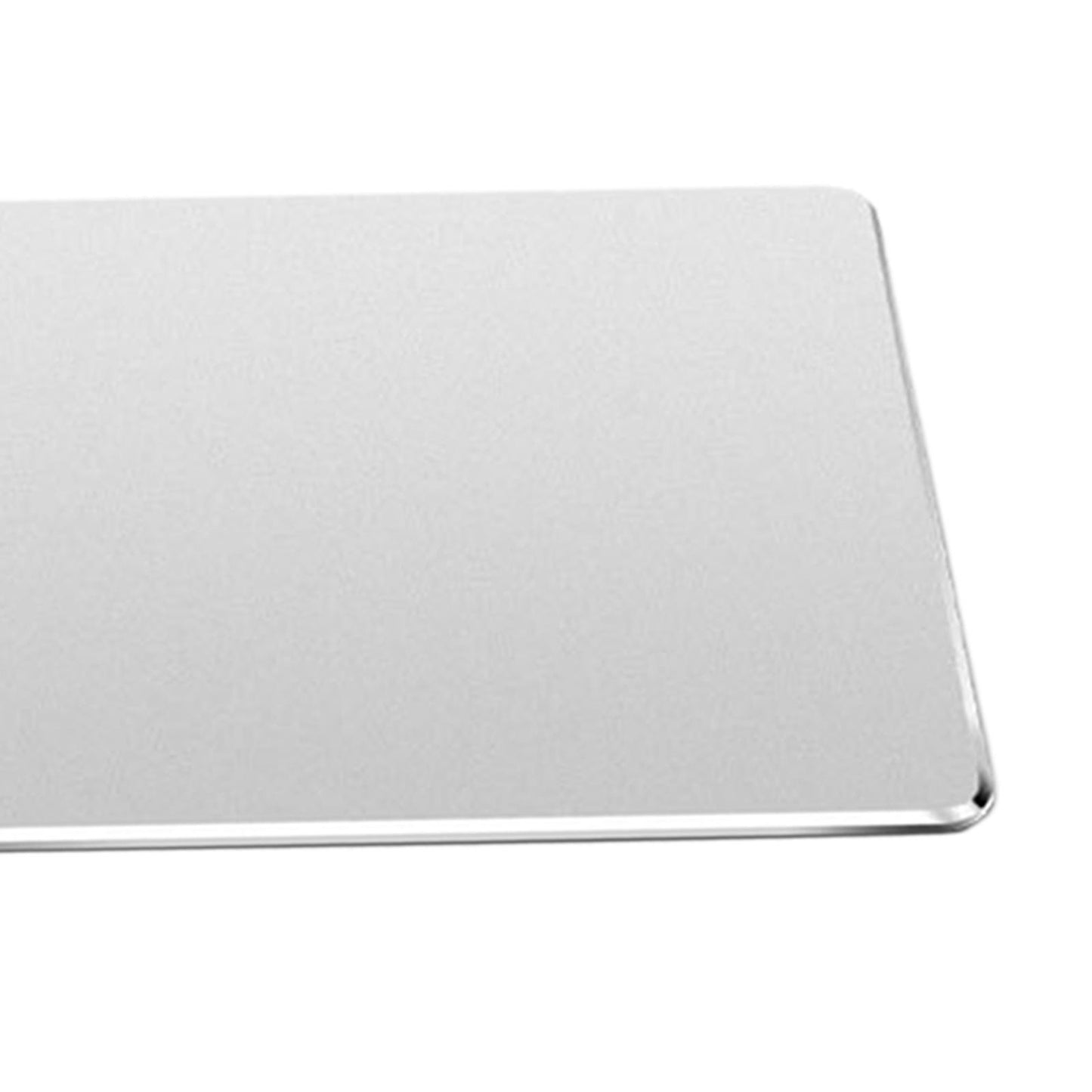 Metal Anti-Slip Mouse Pad Double Side for Gamer 9.45x7.87x0.06inches Silver