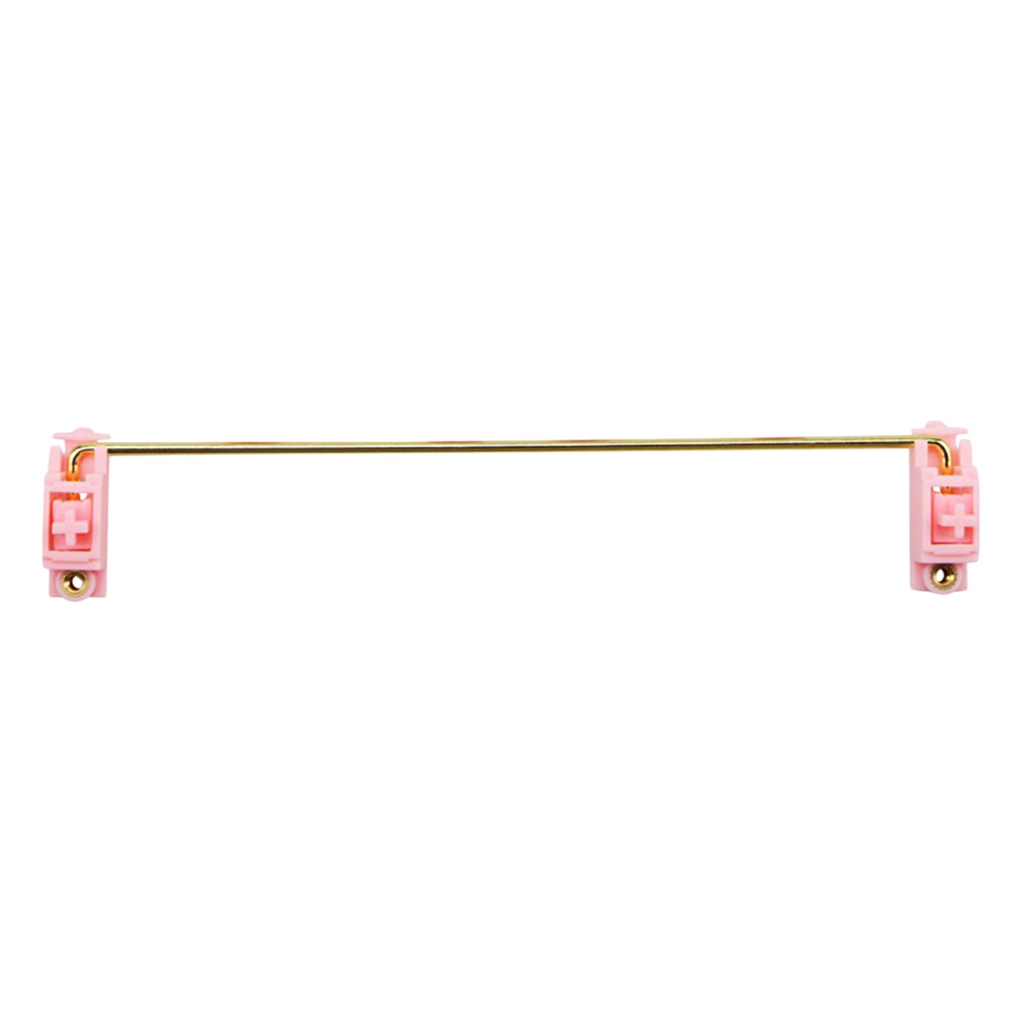 Gold Plated PCB Screw-in Stabilizers 2U 6.25U 5Pcs for 60 87 Pink