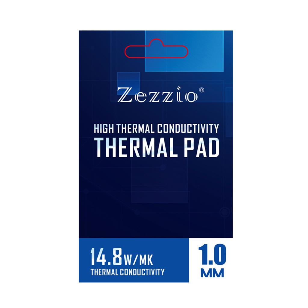 Silicone Thermal Pad Grease Pad for GPU/CPU Memory SSD Cooler 85x45x1.0mm