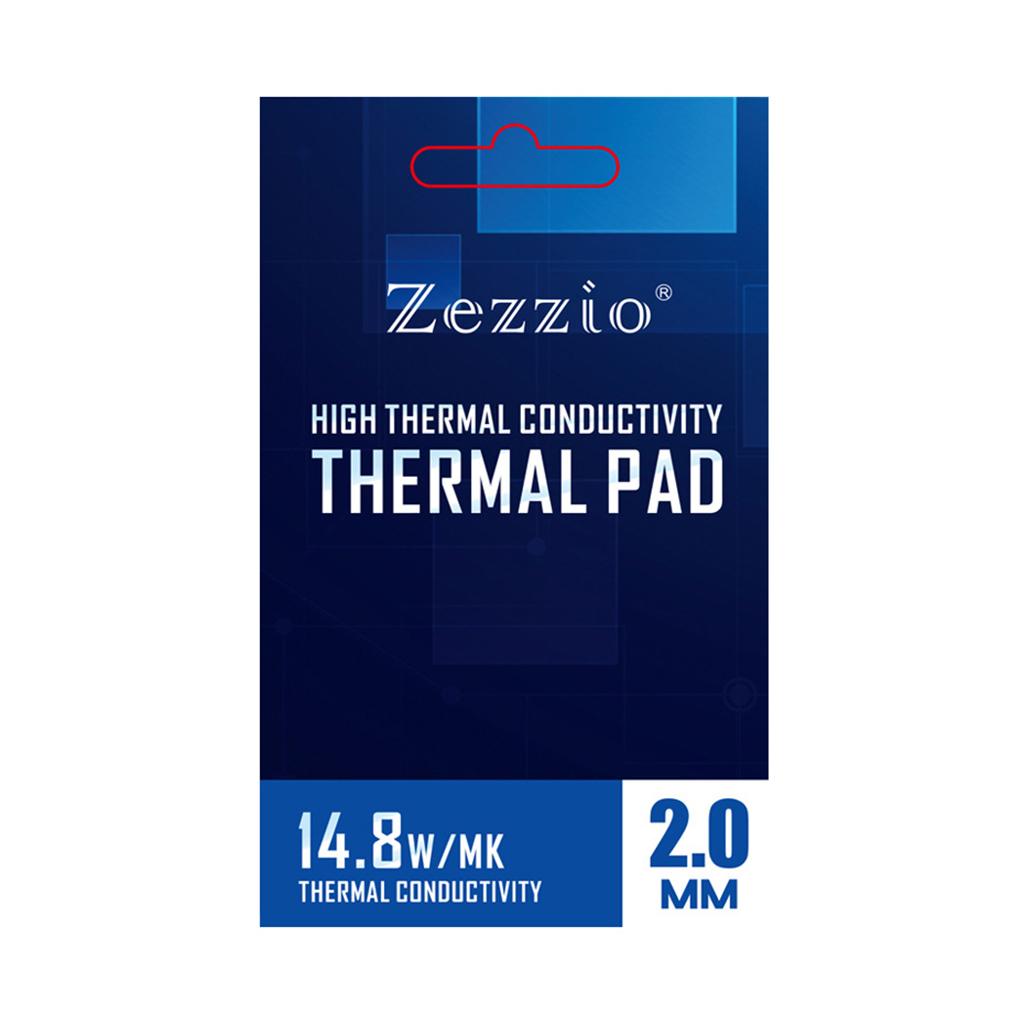 Silicone Thermal Pad Grease Pad for GPU/CPU Memory SSD Cooler 85x45x2.0mm