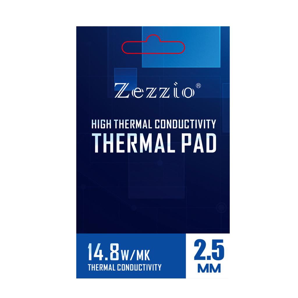 Silicone Thermal Pad Grease Pad for GPU/CPU Memory SSD Cooler 85x45x2.5mm