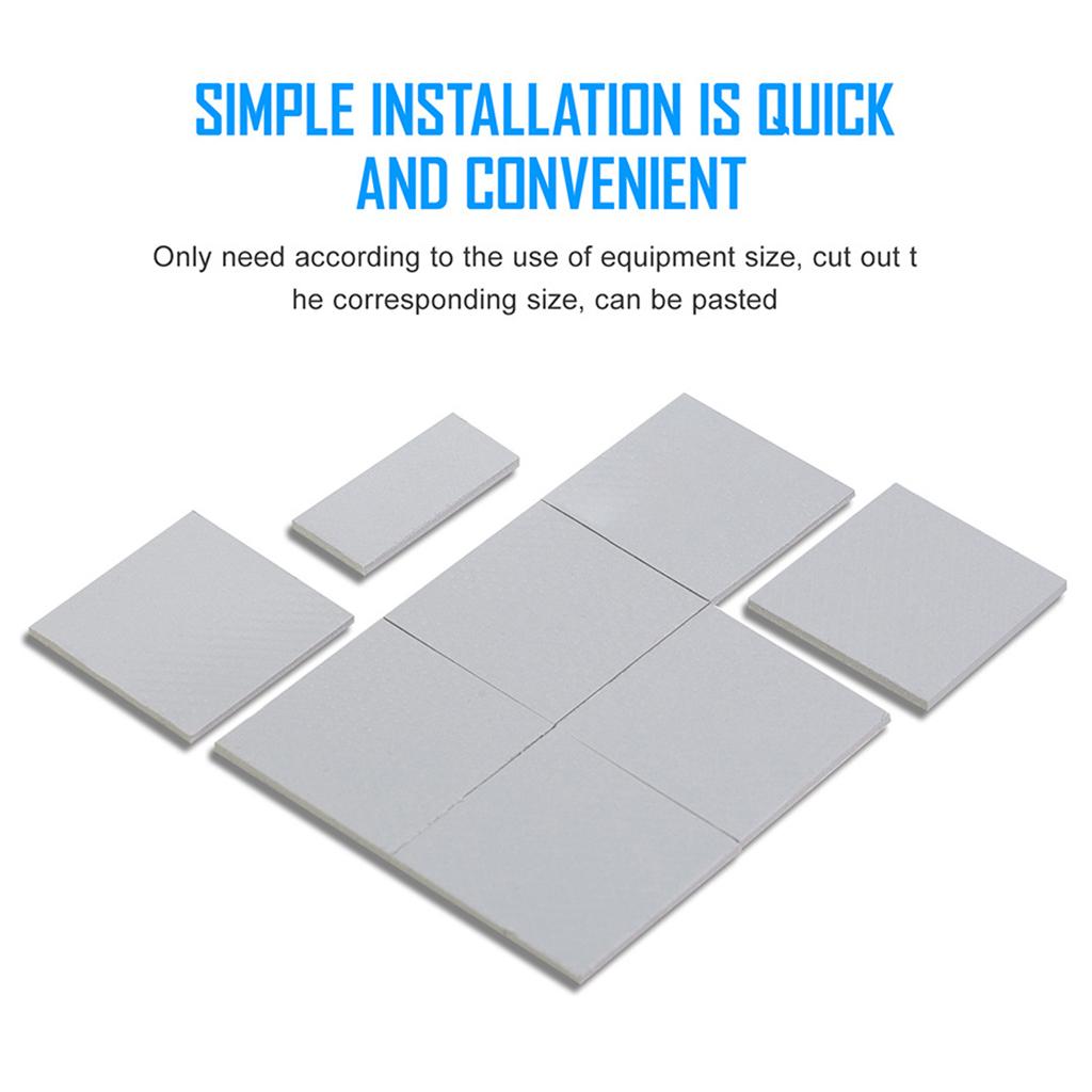 Thermal Pad 120x120mm for GPU/CPU Graphics Card SSD Coolers 120x120x3.0mm