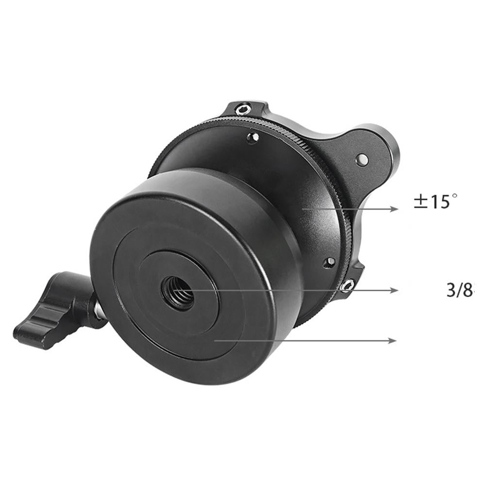Tripod Leveling Base for Canon Tripods Monopods Bottom 0.25inch screw