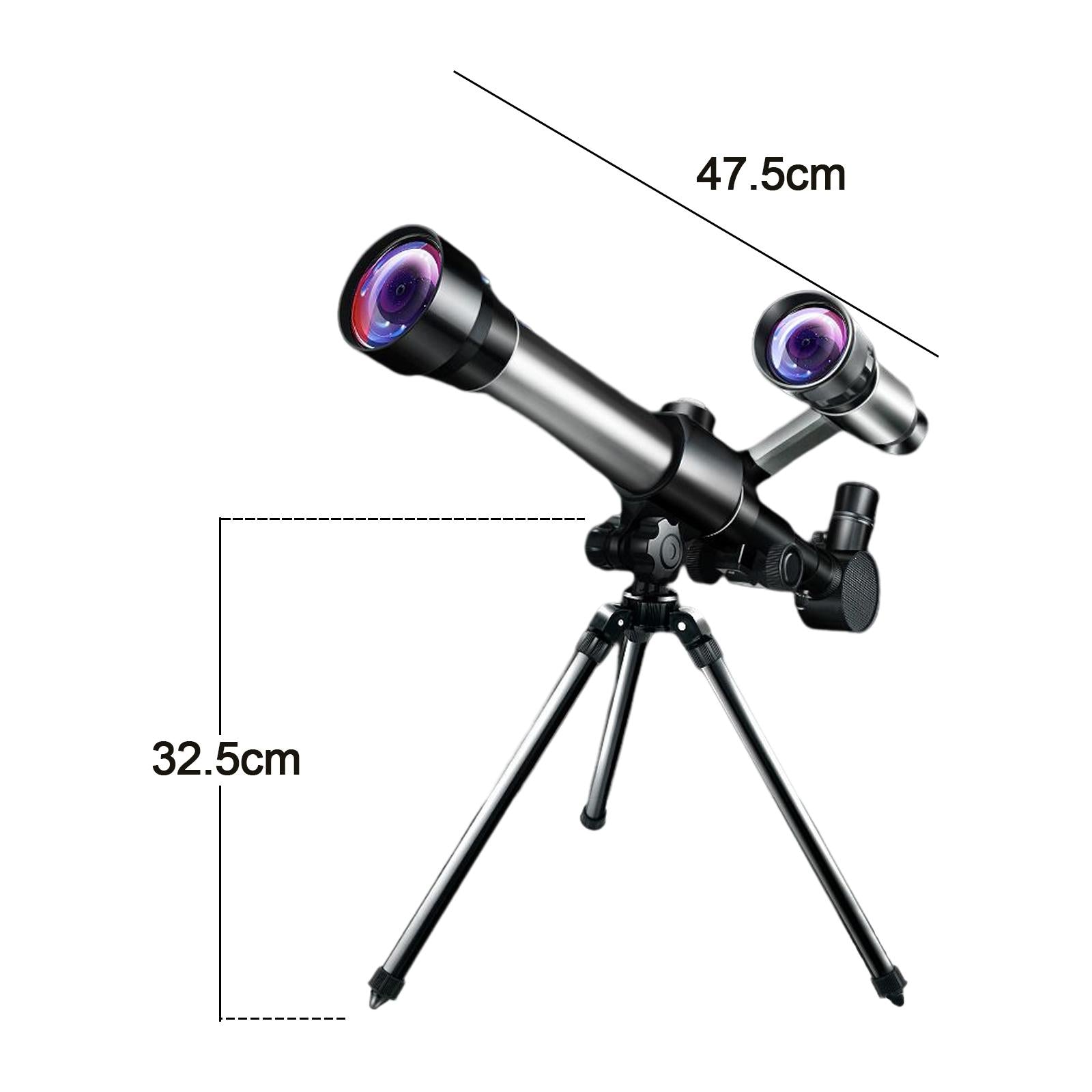 60mm Aperture Telescope with Finder Scope Tripod for Kids Accessory Du