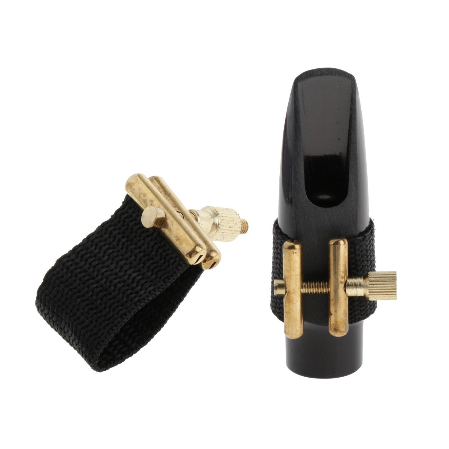 Handmade Sax Ligature Durable Fastener for Sax Part with Adjust Screws ligature clip