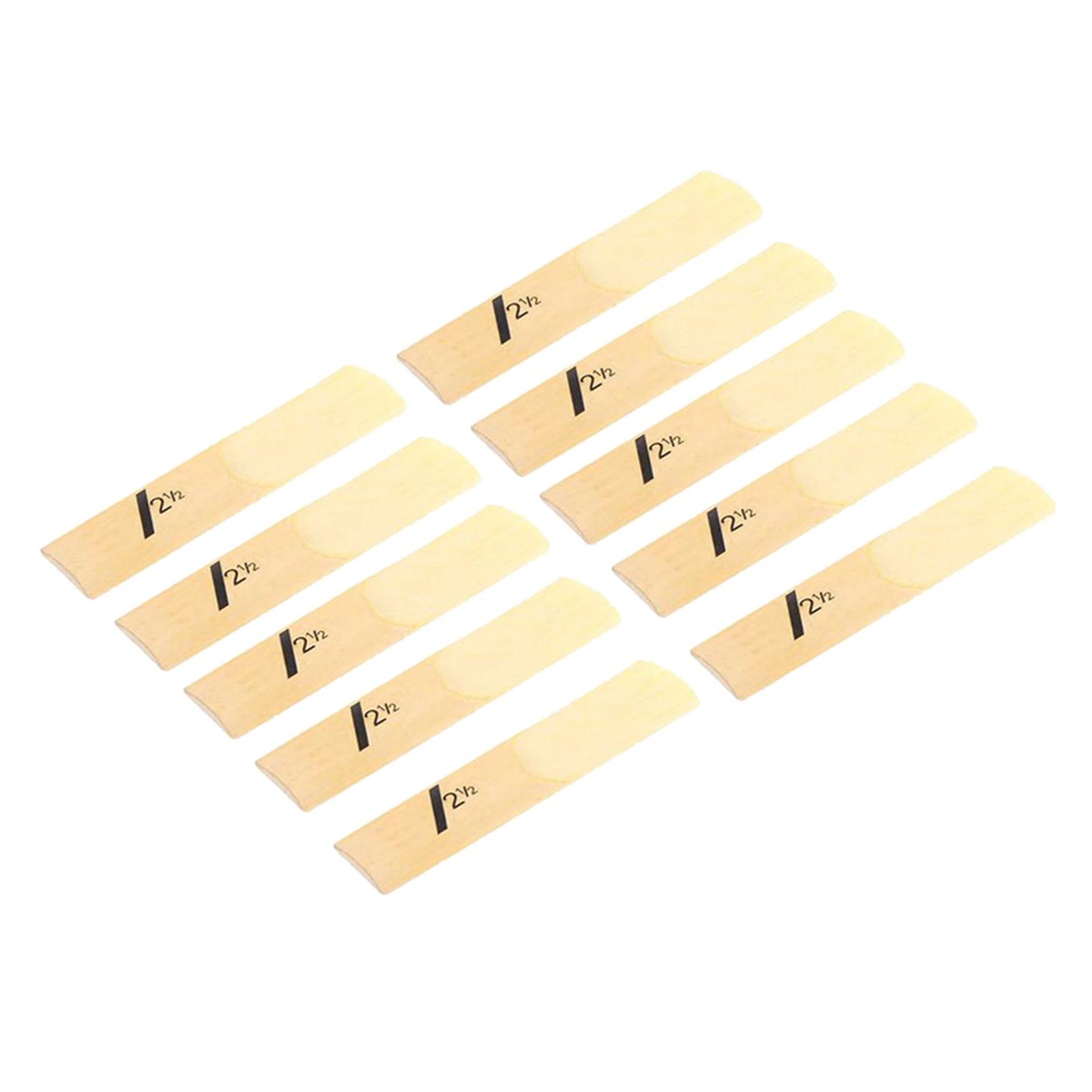 10pcs/pack Traditional Alto Sax Saxophone Reeds 2.5