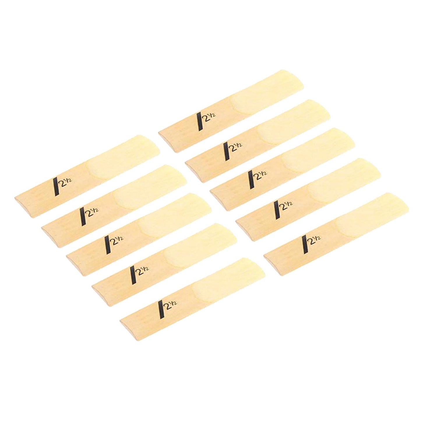 10pcs/pack Traditional Alto Sax Saxophone Reeds 2.5