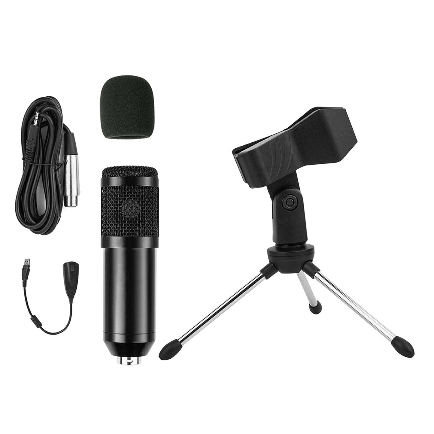 Broadcasting Studio Recording Condenser Microphone Kit Computer Cardioid Mic