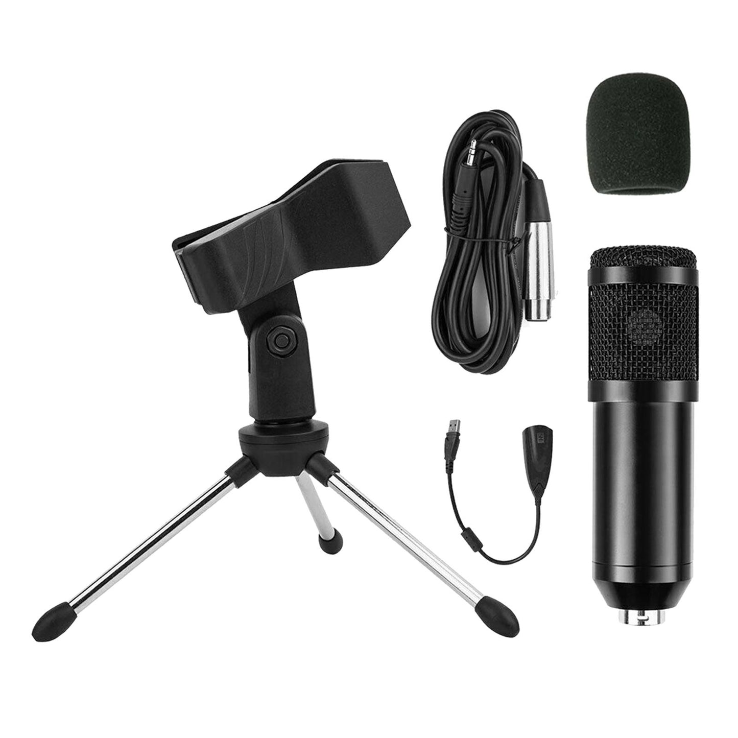 Broadcasting Studio Recording Condenser Microphone Kit Computer Cardioid Mic