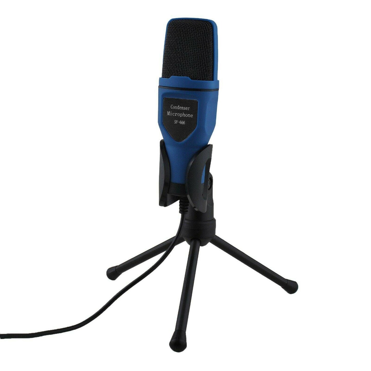 USB Microphone Computer Condenser PC Gaming Mic with Desktop Tripod Stand