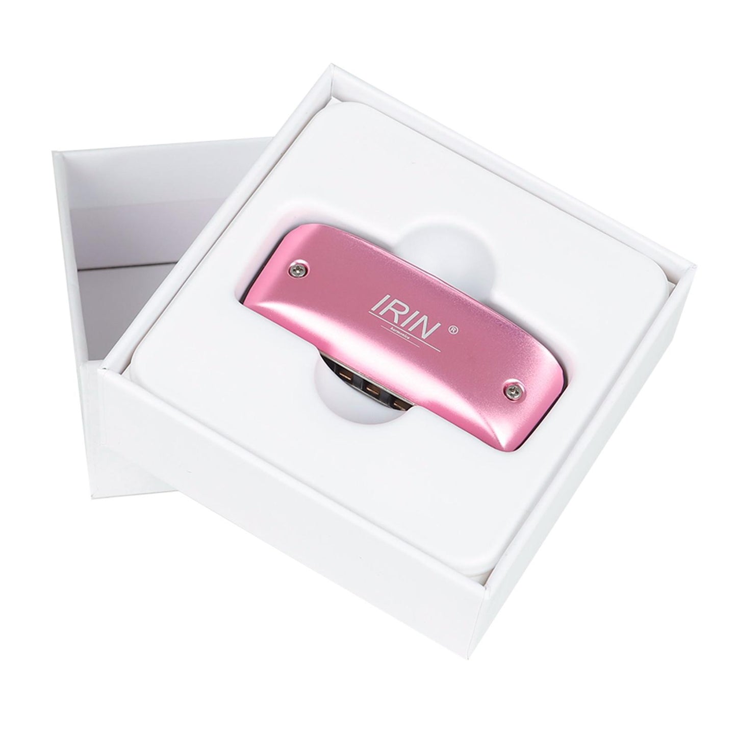 14 Tone Harmonica and Neck Strap Gift for Beginners Students Musical Lovers pink