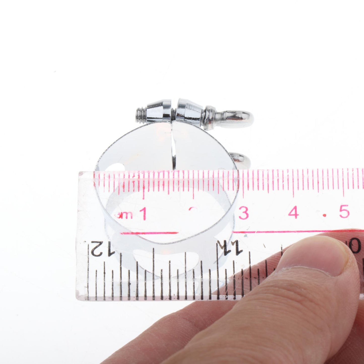 Alto Saxophone Mouthpiece Ligature Metal Clip Fastener Double Screws Adjust