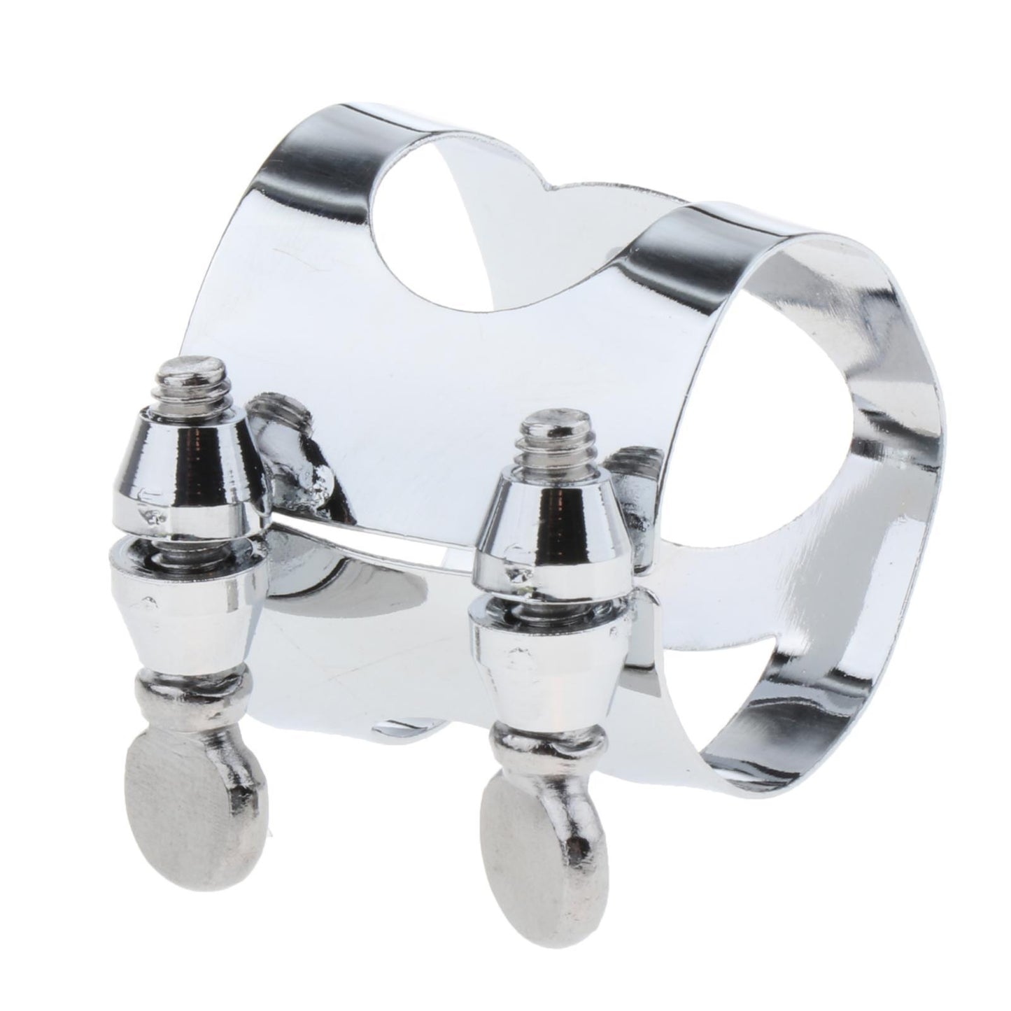 Alto Saxophone Mouthpiece Ligature Metal Clip Fastener Double Screws Adjust