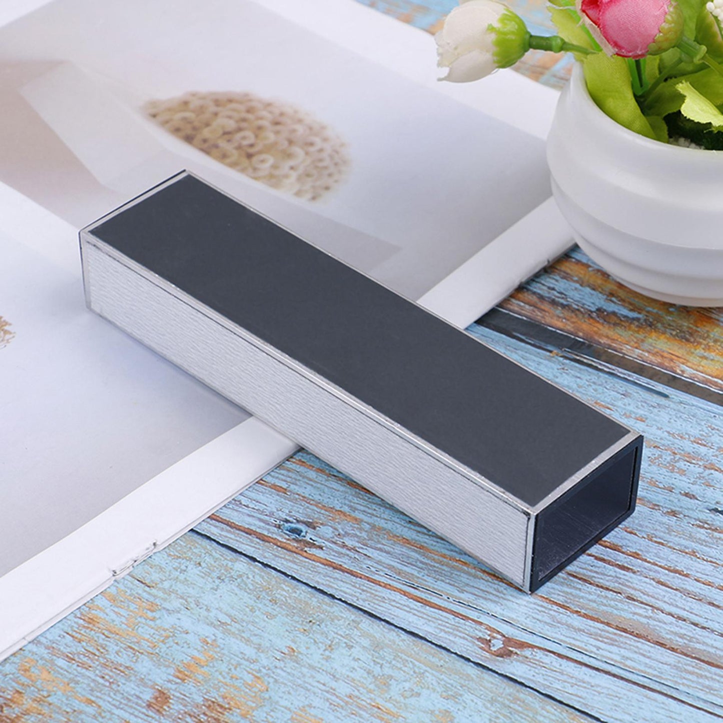 Alloy Guitar Fret Sanding Leveler Beam Luthier Polishing Tool with Sandpaper