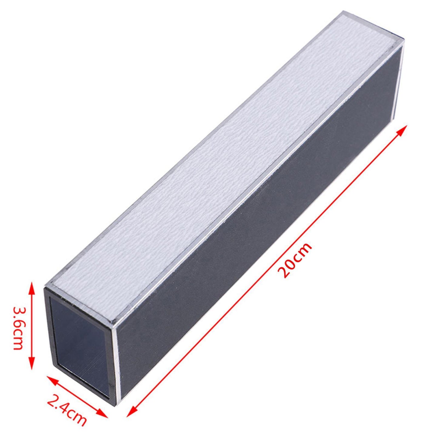 Alloy Guitar Fret Sanding Leveler Beam Luthier Polishing Tool with Sandpaper