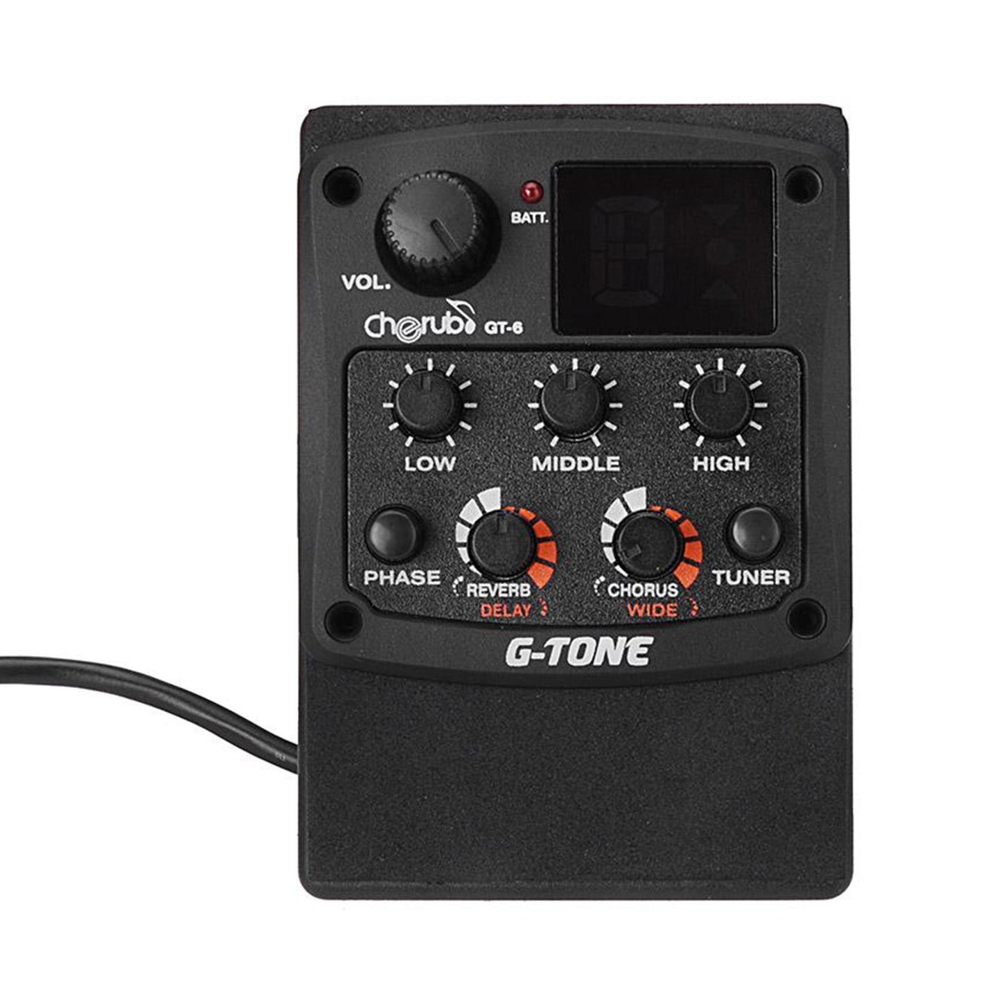 Cherub GT-6 Acoustic Guitar Preamp Piezo Pickup