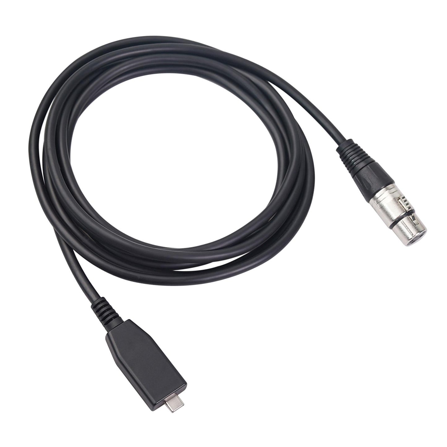 Audio Adapter 3 Pin XLR Female to 2.0 Type C USB Connector Microphone Mic 2m