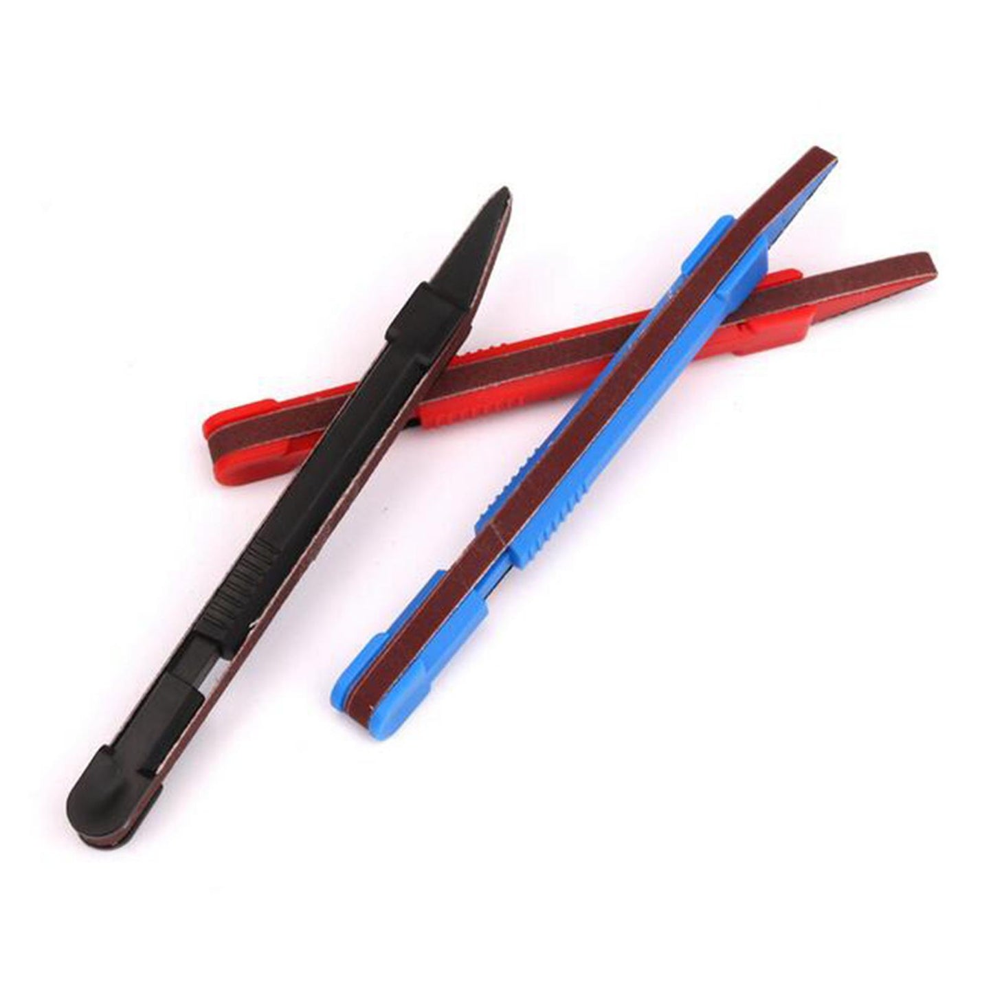 Guitar Fret Crowning Level File Electirc Guitar Tool Kit 400 Grit Blue