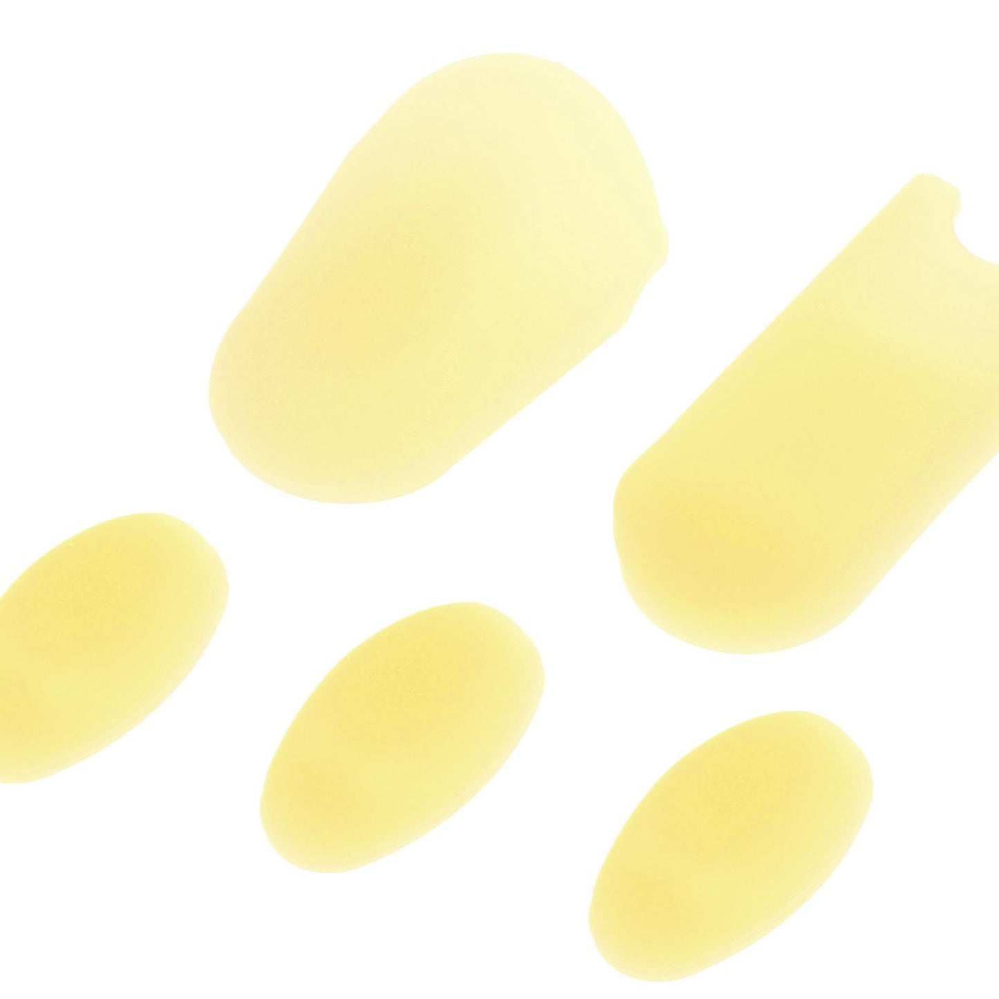 Saxophone Thumb Rest Cushions Palm Key Risers Pads Sax Accessories Yellow