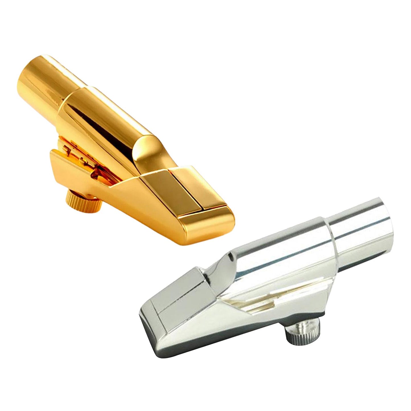 Alto Saxophone Mouthpiece with Ligature and Cap for Beginners Golden Size 5