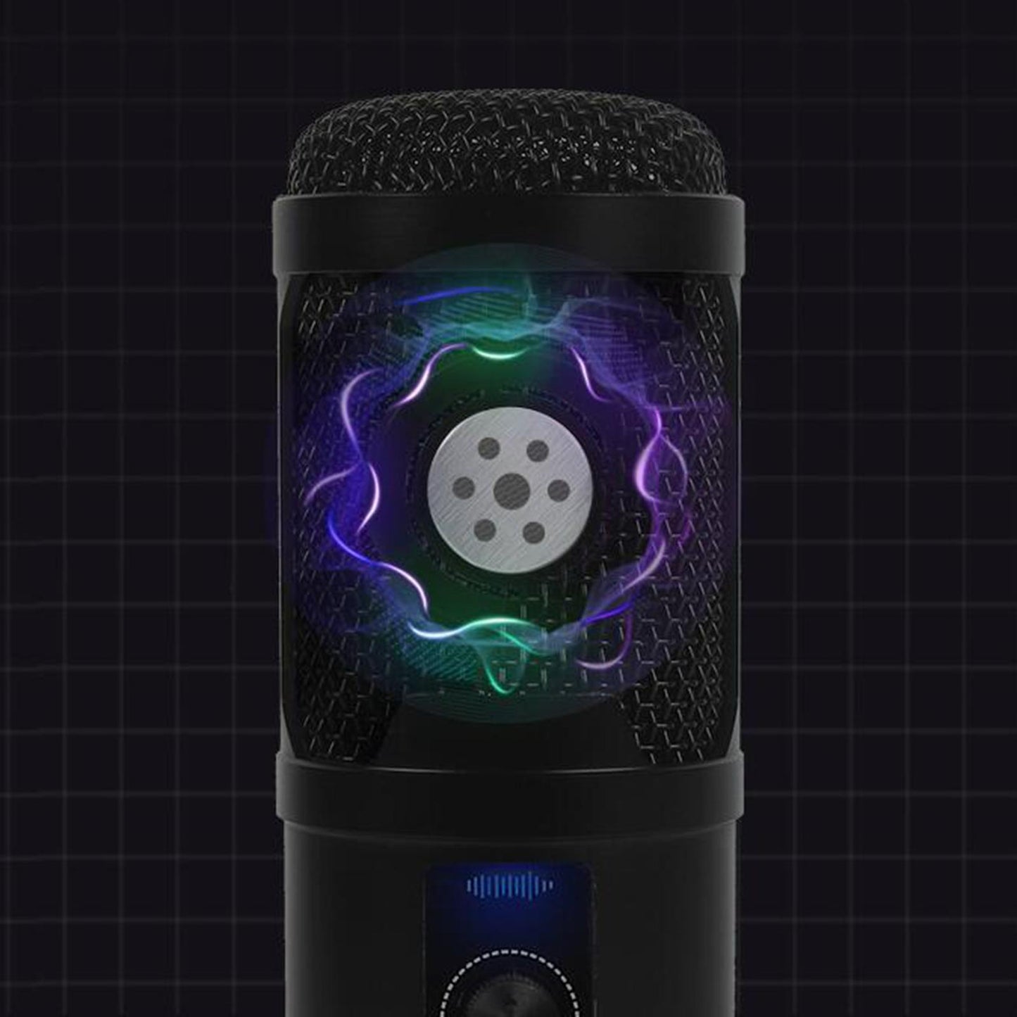 USB Microphone Kit with Mute Key Condenser Computer Cardioid Mic Recording