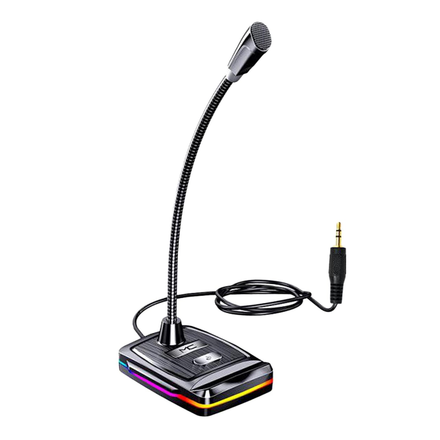 Desktop Stand Microphone Flexible Adjustable Gooseneck Style 3
