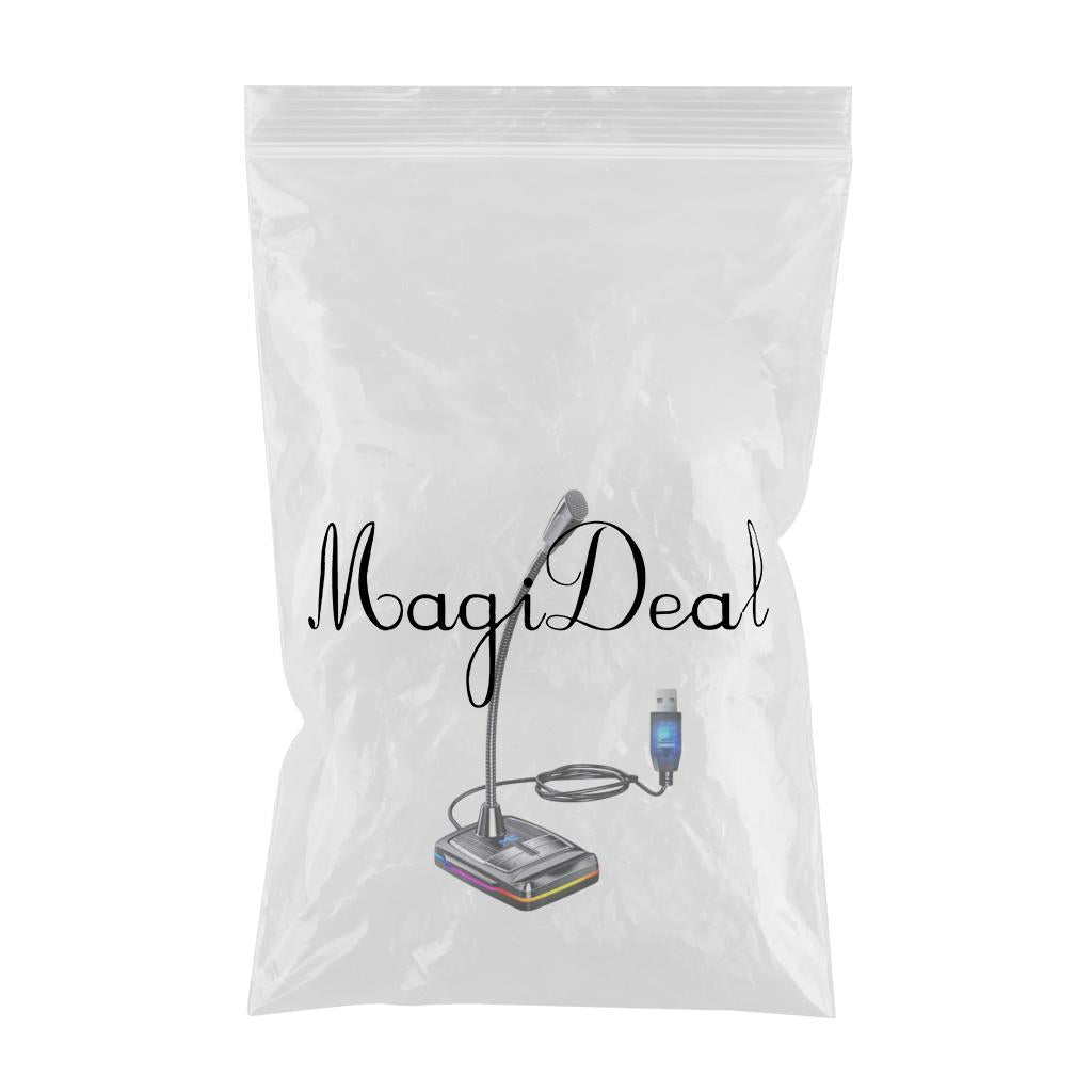 Desktop Stand Microphone Flexible Adjustable Gooseneck Style 4