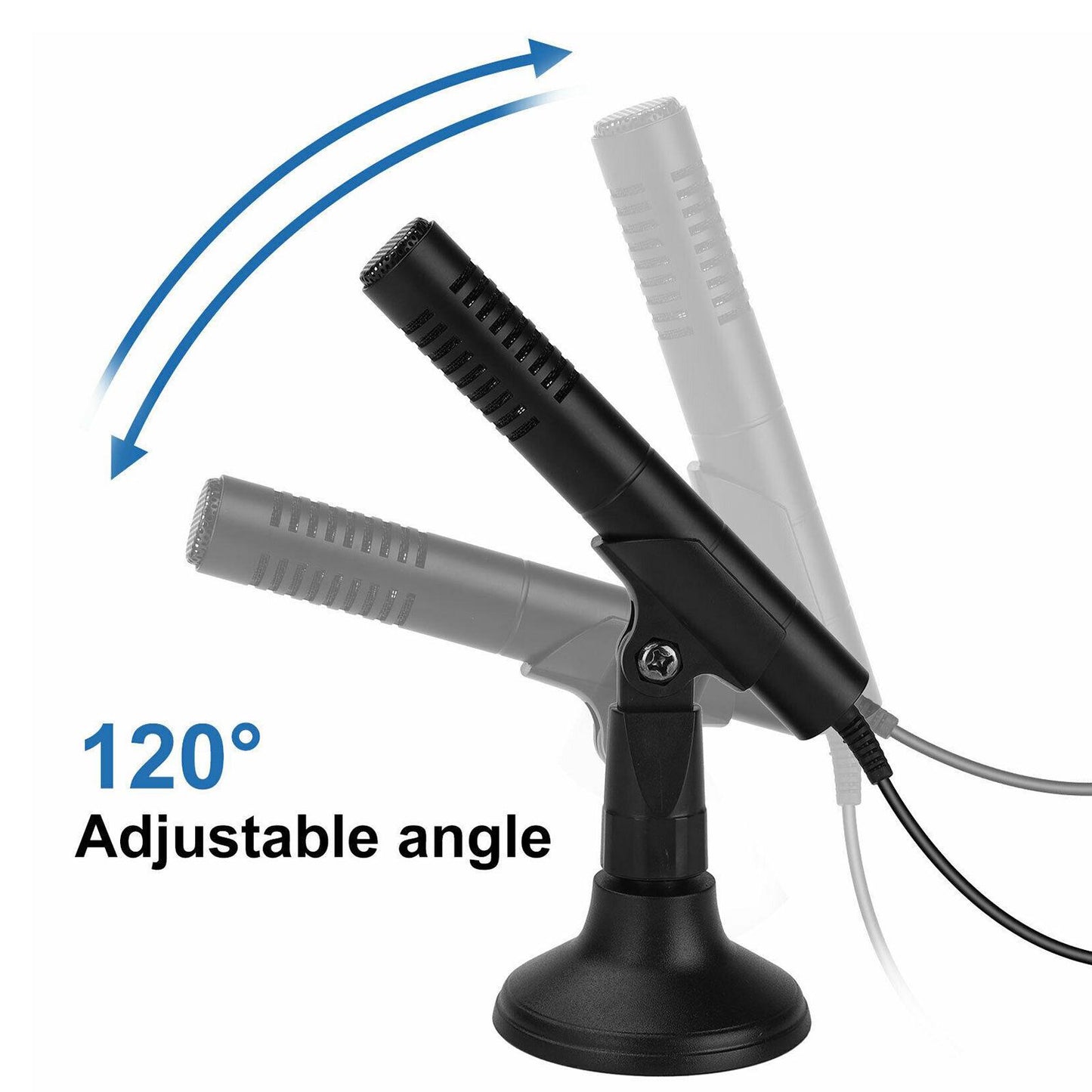 USB Condenser Microphone Professional Cardioid Computer Mic for Recording Style2